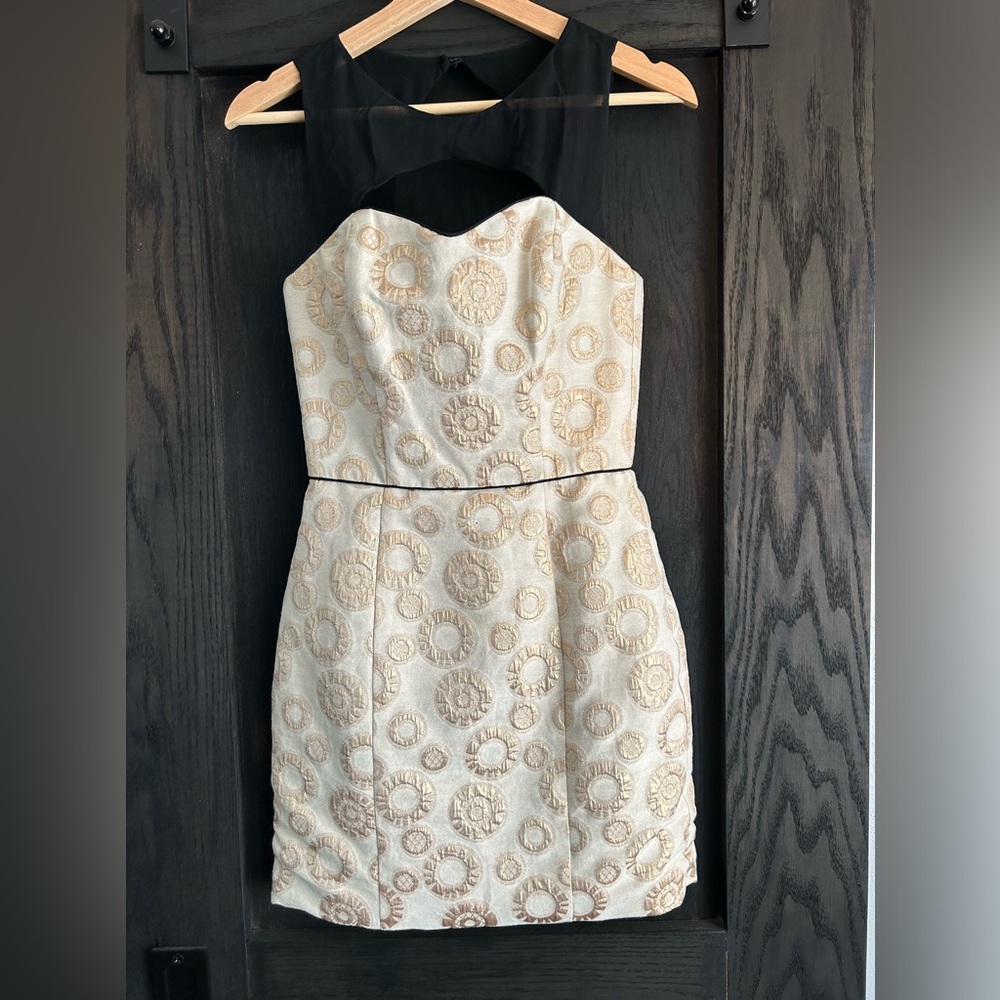 Corey Lynn Calter structured cocktail dress